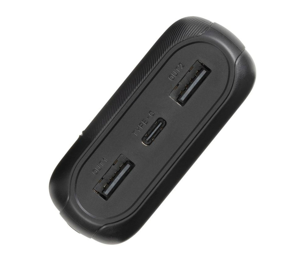 RIVACASE Powerbank VA2071 20000 mAh 10W czarny - 1503818 - zdjęcie 3
